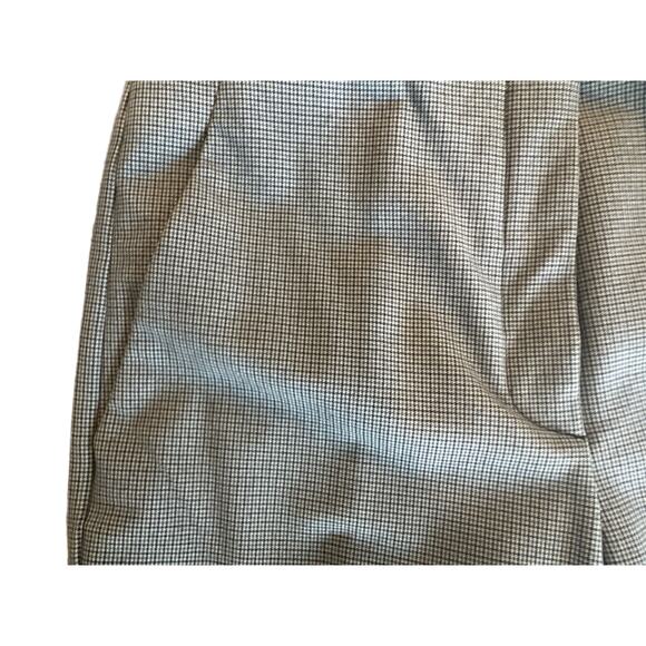 PRADA Cropped Trousers | Houndstooth Stretch Blend - Picture 3 of 12